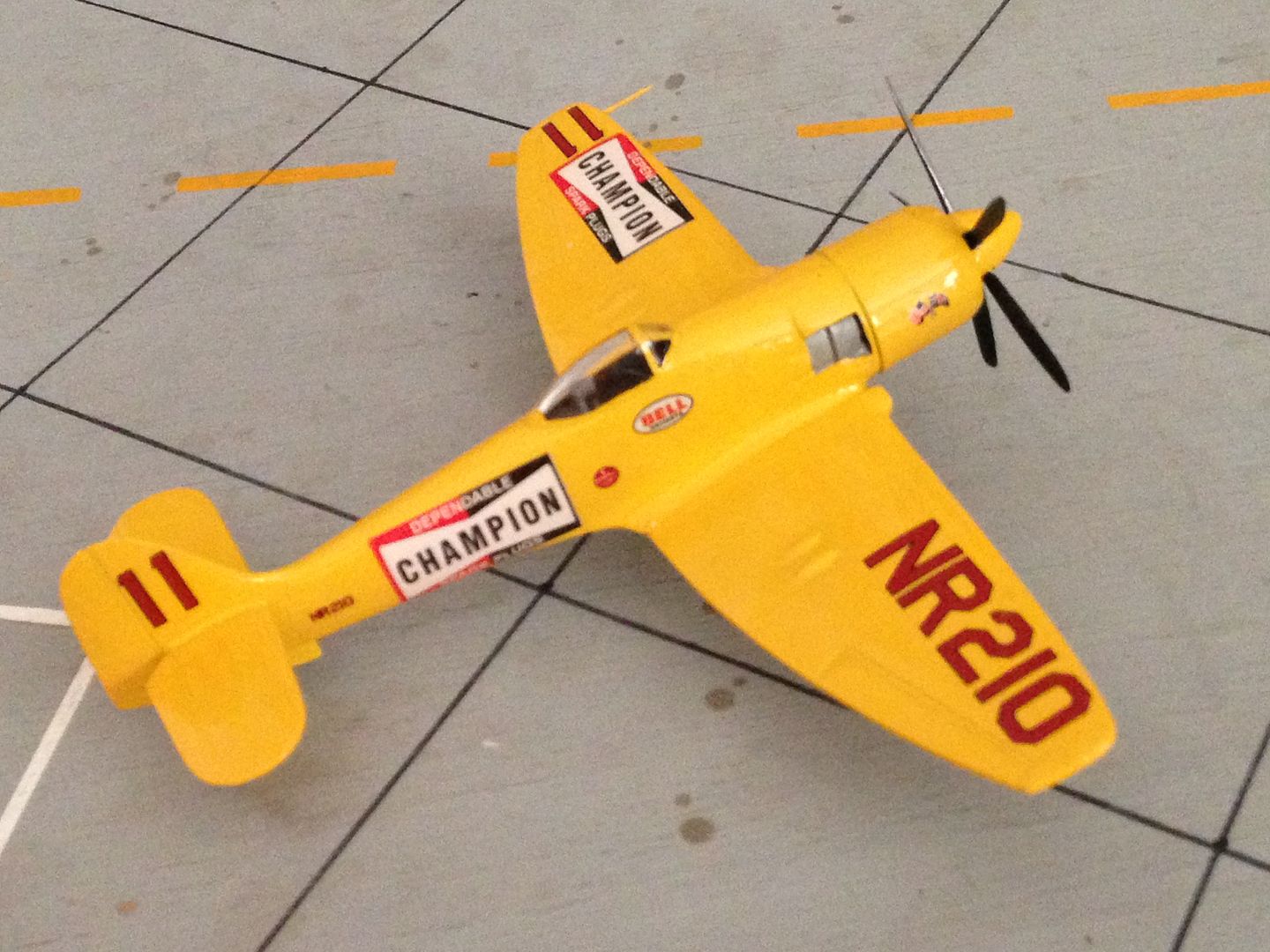 Pioneer 2 1/72 Sea Fury "Miss Champion" Unlimited air racer.